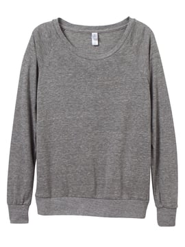 1990 Eco Grey Slouchy Pullover